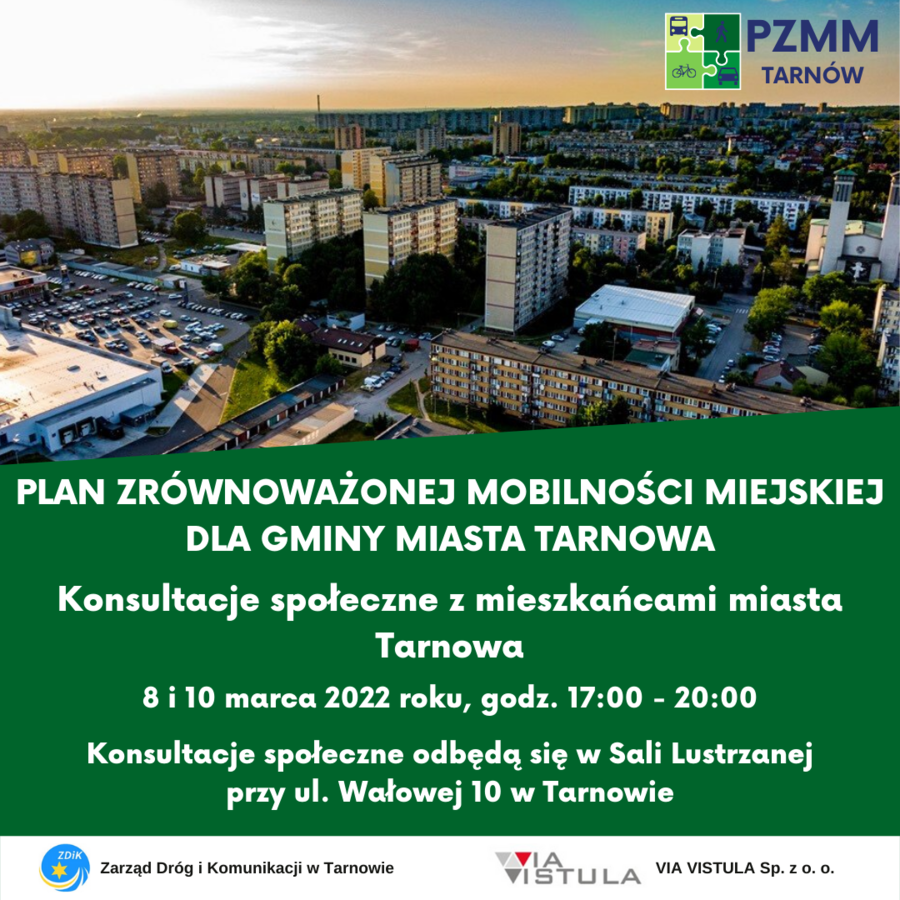 Plakat spotkania informacyjnego dotyczącego PZMM